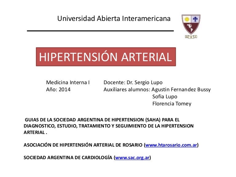En medicina hta sigla